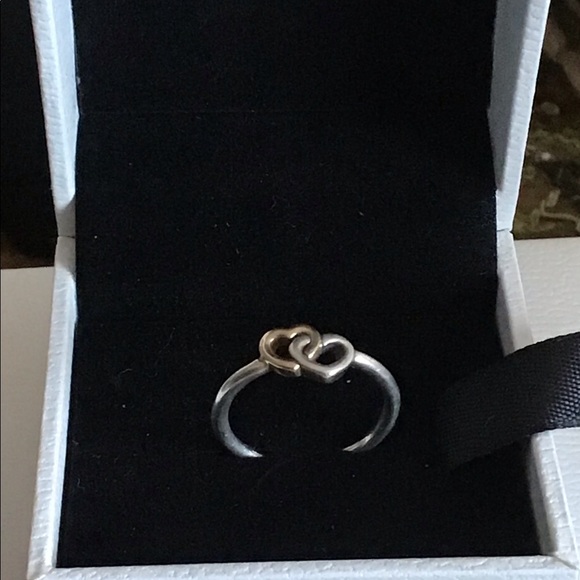 Pandora two tone ring - Picture 1 of 3